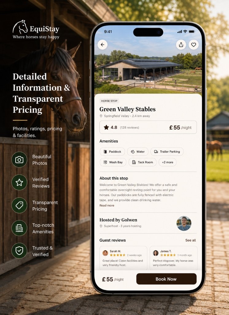 Detailed Info & Transparent Pricing: Stable Ratings & Amenities
